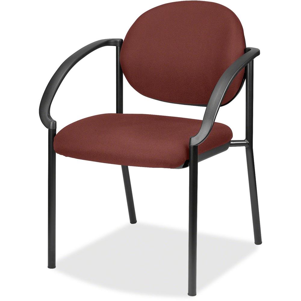 Eurotech Dakota 9011 Stacking Chair - Cordovan Fabric Seat - Cordovan ...