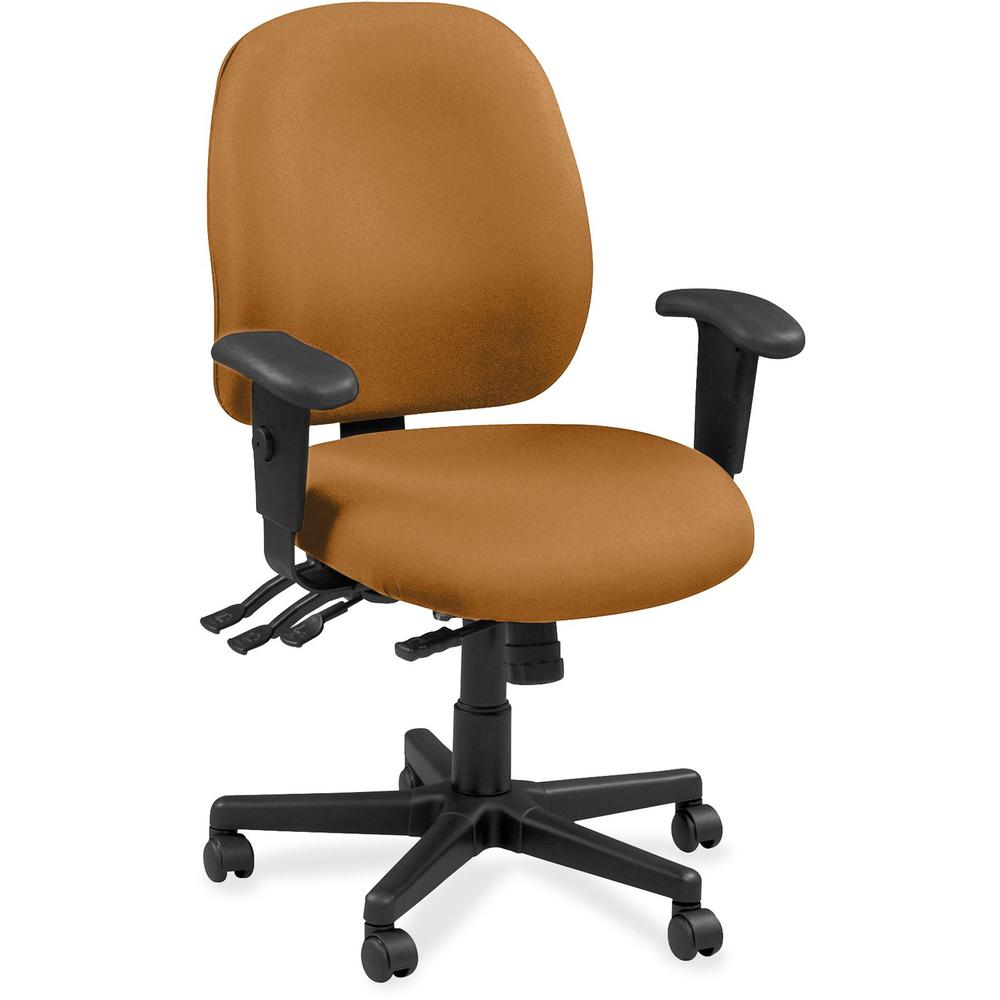 Raynor Executive Chair - Curry, Fiesta - Vinyl, Fabric - 1 Each. The main picture.