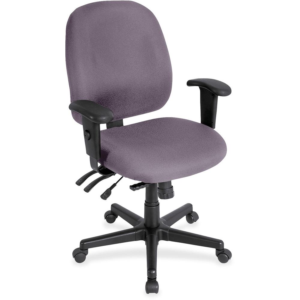 Eurotech 4x4sl with Seat Slider - Violet, Ochre Seat - Violet, Ochre Back - 5-star Base - Armrest - 1 Each. The main picture.