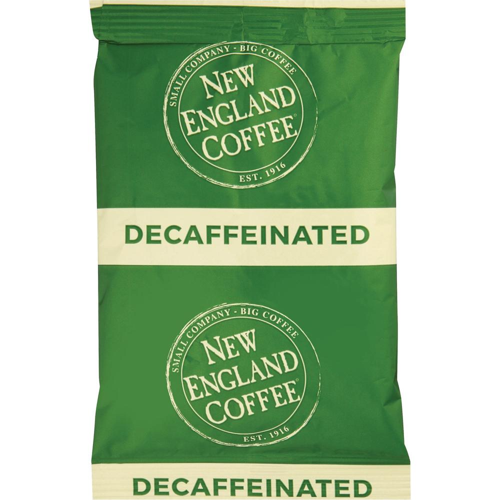 New England Coffee&reg; Portion Pack Decaf Breakfast Blend Coffee - Light/Medium - 2.5 oz Per Pack - 24 / Carton. Picture 1