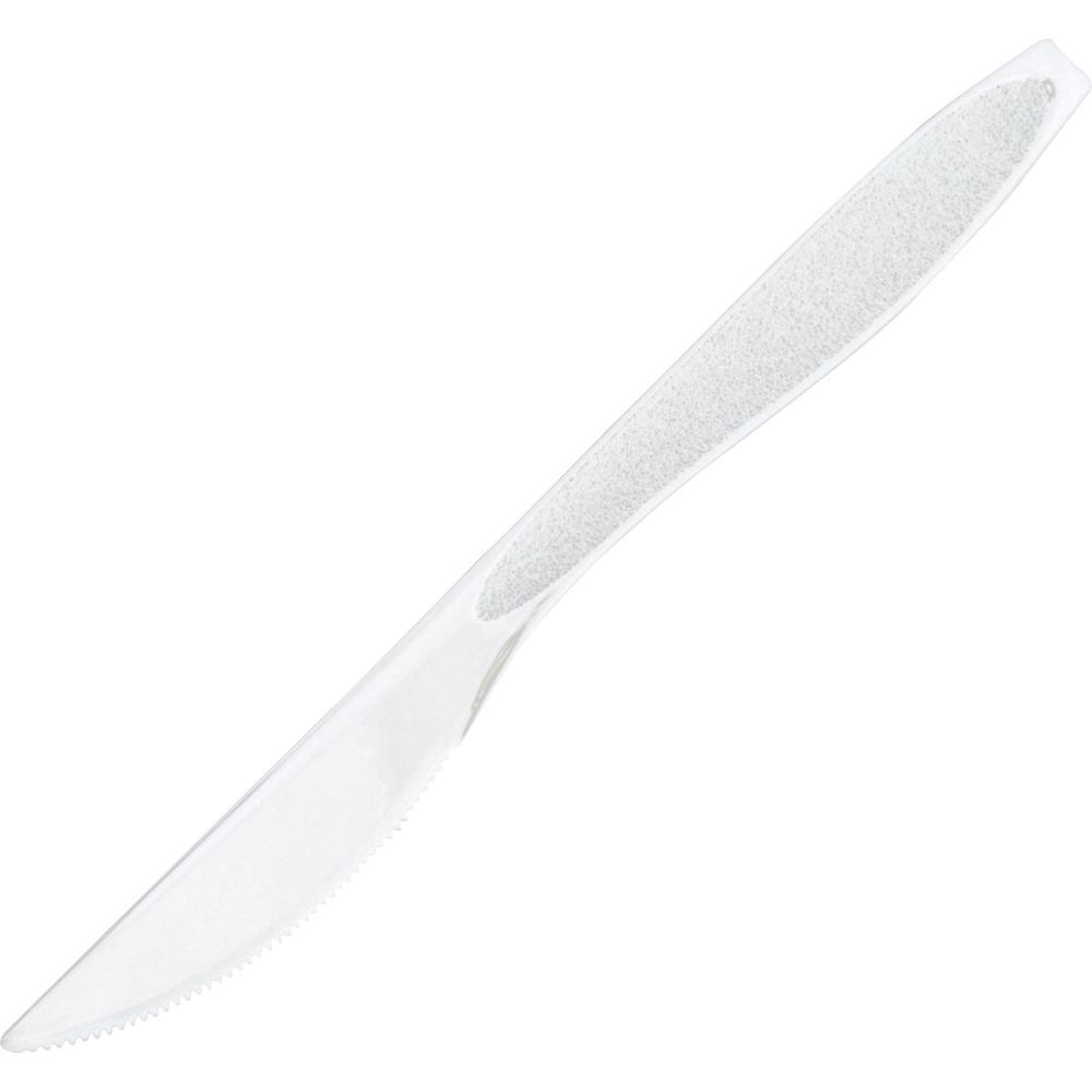 Solo Knife - 1000/Carton - Knife - Disposable - Polystyrene - White. Picture 1