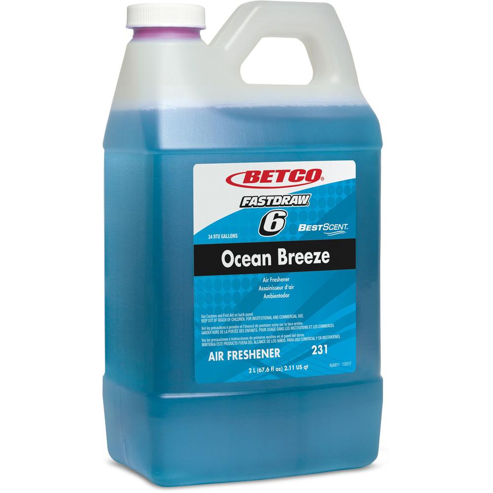 Betco BestScent Ocean Breeze Deodorizer - FASTDRAW 6 - Concentrate - 1. Picture 1