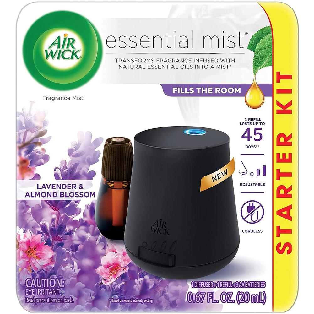 Air Wick Mist Scented Oil Diffuser Kit - Black - 1 Kit. Picture 1