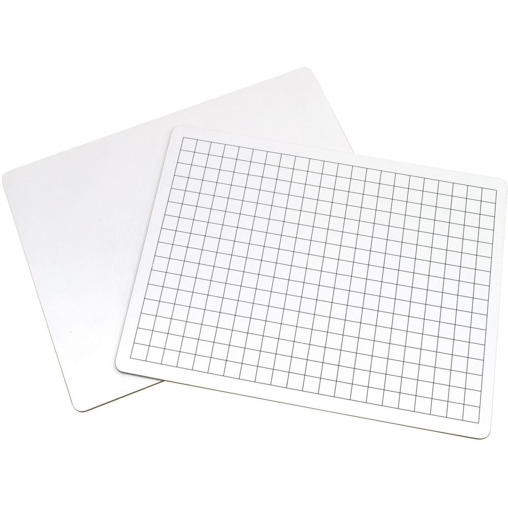 Pacon Dry-Erase Lapboard - 12" (1 ft) Width x 9" (0.8 ft) Height - White Melamine Surface - 25 / Pack. Picture 1