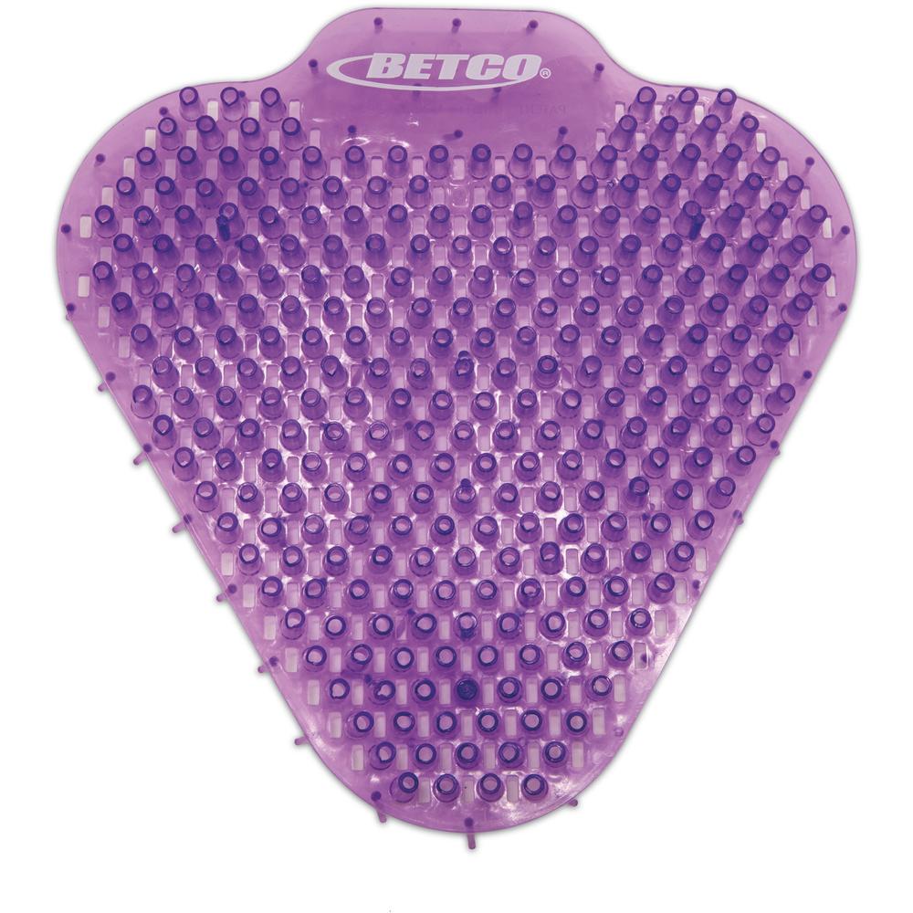 Betco Anti-Splash Scented Urinal Screen - Anti-splash, Recyclable - 60 / Carton - Purple. Picture 1