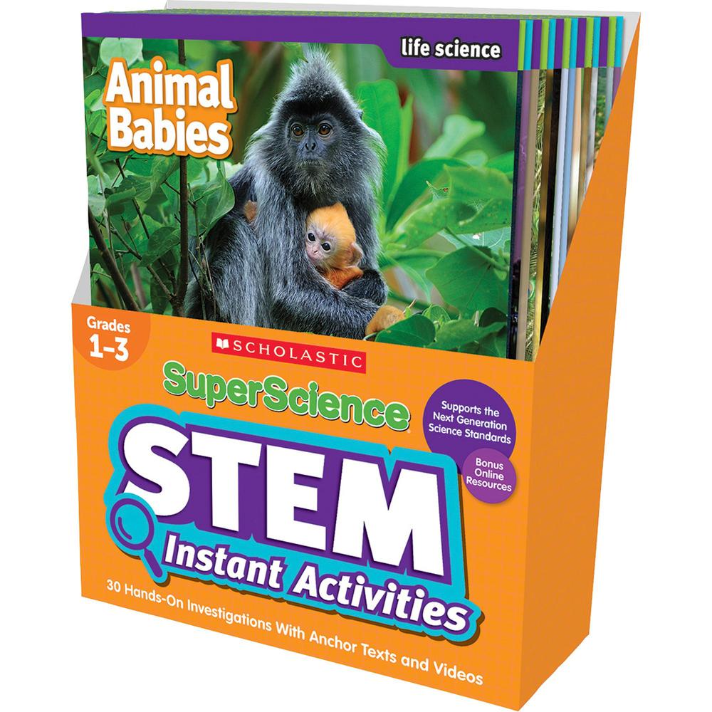 Scholastic SuperScience STEM Instant Activities Printed Book - Grade 1-3. Picture 1