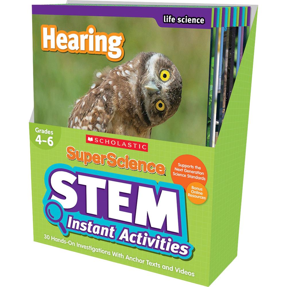 Scholastic SuperScience STEM Instant Activities Printed Book - Grade 4-6. Picture 1