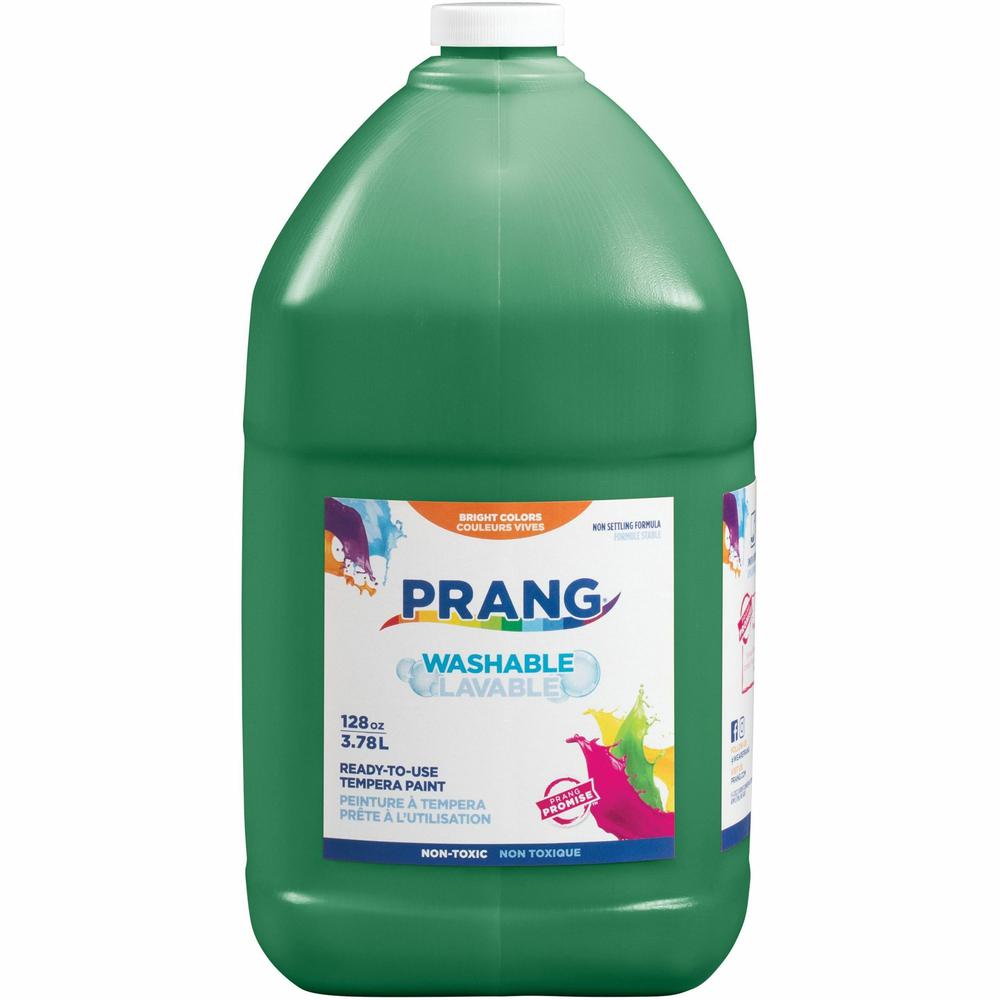 Prang Washable Tempera Paint - 3.78L - Green. Picture 1