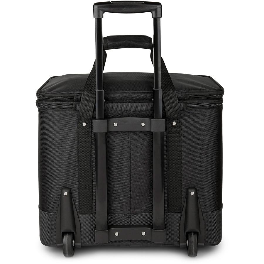 bugatti Travel/Luggage Case for 17.3" Notebook - Black - Polyester Body - Telescoping Handle, Handle - 17.3" Height x 18.3" Width x 11" Depth - 1 Each. Picture 6