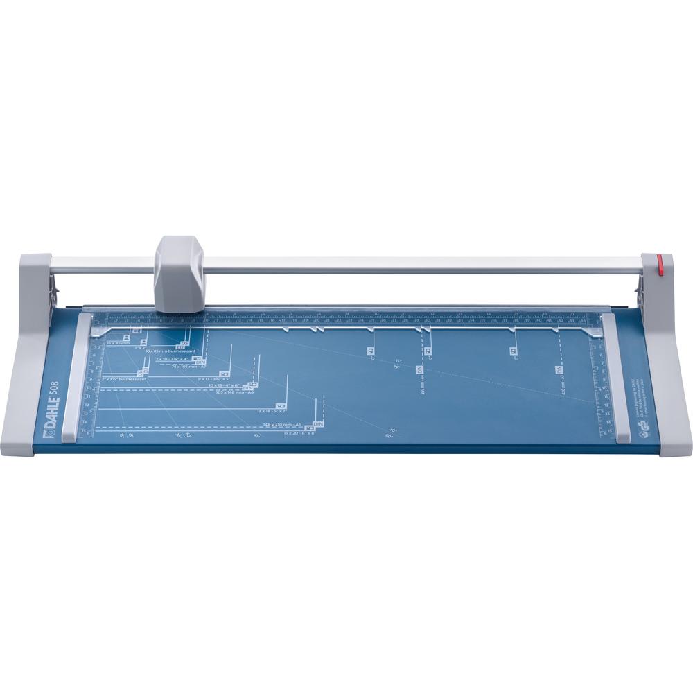 Dahle 508 Personal Rolling Trimmer 18" CutLength 7Sheet Capacity Self-Sharpening 
