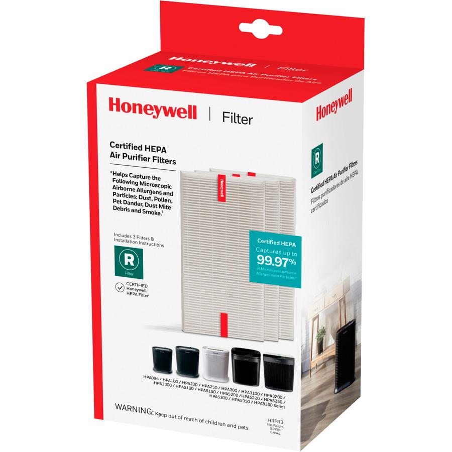Honeywell HEPA Air Purifier R Filter - HEPA - For Air Purifier - Remove Dust, Remove Smoke, Remove Pet Dander, Remove Pollen, Remove Dust Mite, Remove Bacteria, Remove Mold Spores - 100% Particle Remo. Picture 3