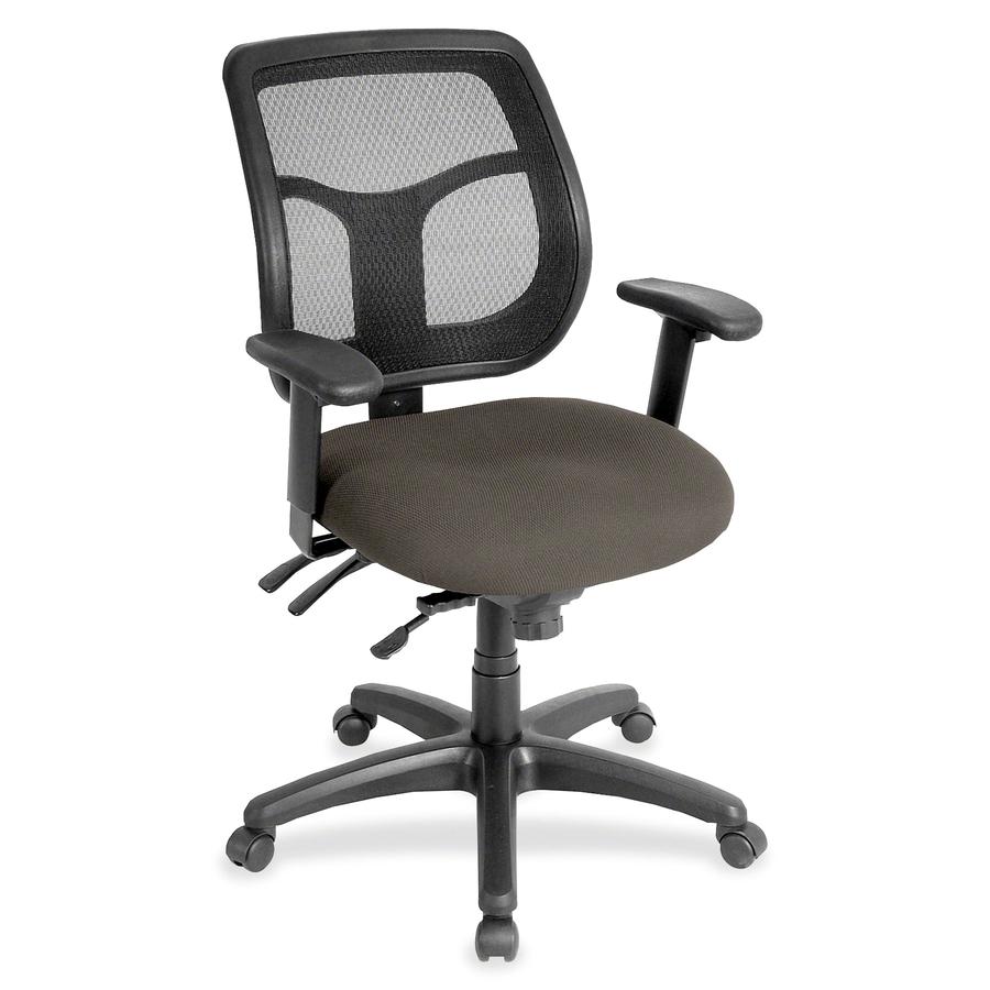 Eurotech Apollo MFT9450 Task Chair - Carbon Fabric Seat - 5-star Base - 1 Each. Picture 3