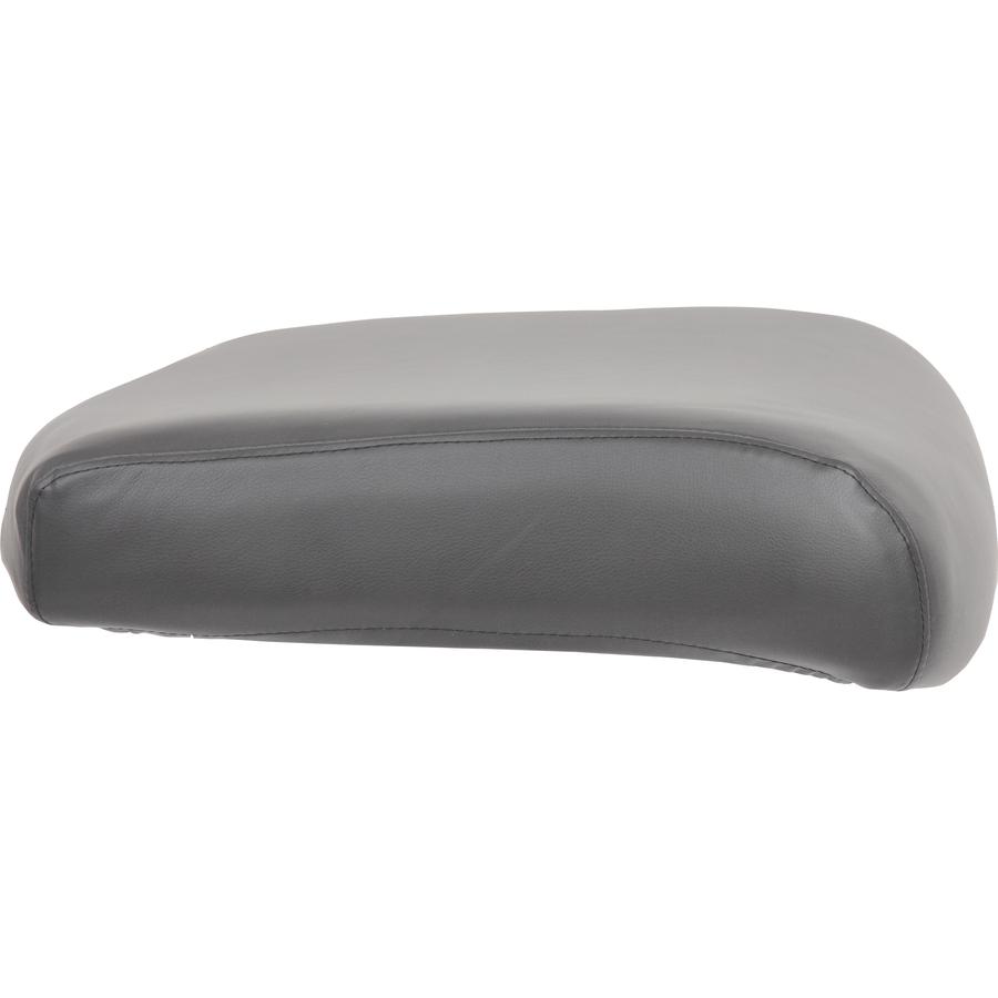 Lorell Antimicrobial Seat Cover - 19" Length x 19" Width - Polyester - Gray - 1 Each. Picture 5