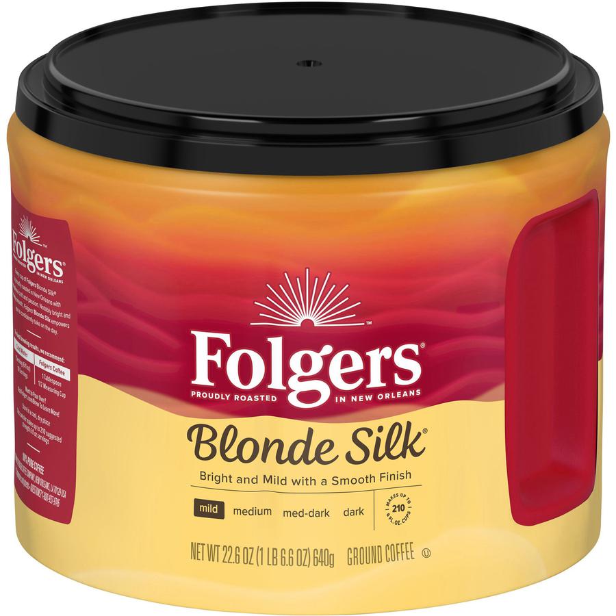 Folgers&reg; Ground Blond Silk Coffee - Light/Mild - 22.6 oz - 1 Each. Picture 10