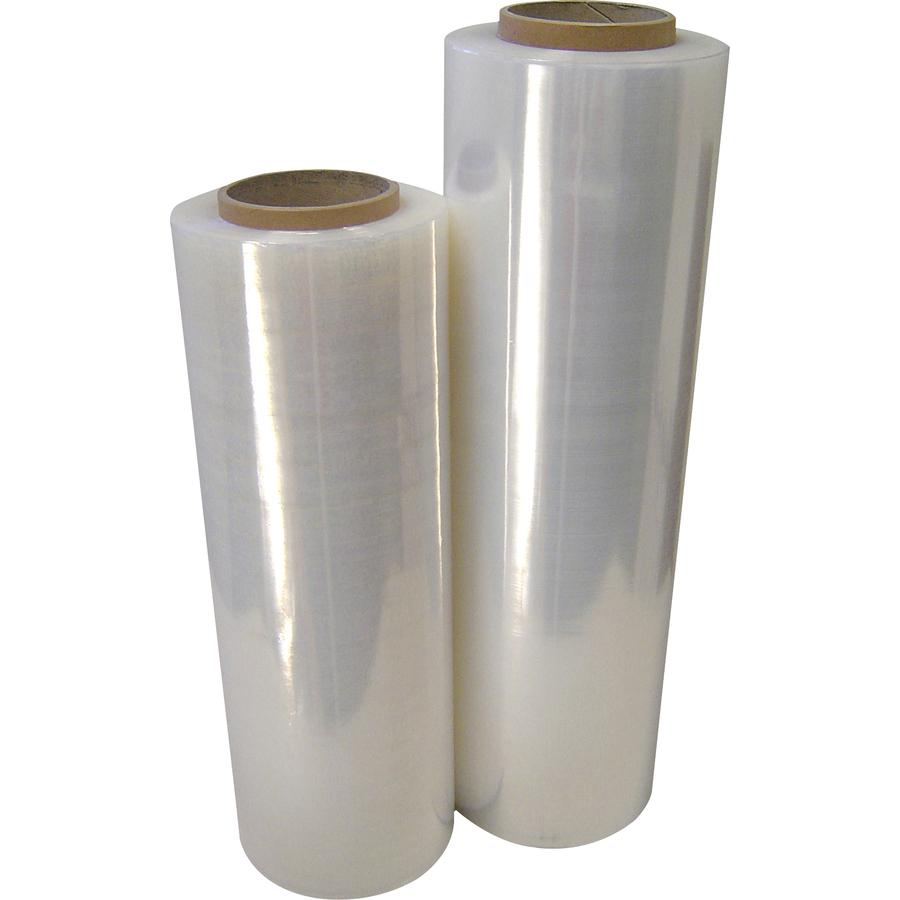 WP Pallet-tite Cast Handwrap - 18" Width x 2000 ft Length - Linear Low-Density Polyethylene (LLDPE) - 48 / Pallet. Picture 2