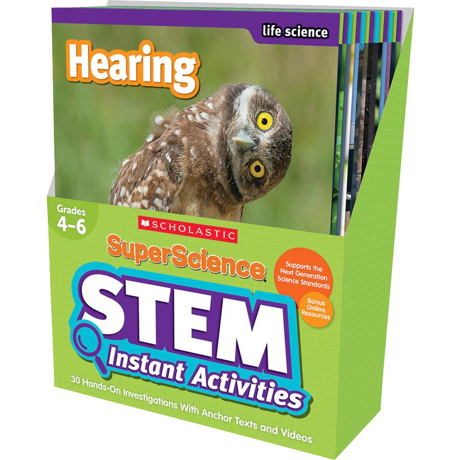 Scholastic SuperScience STEM Instant Activities Printed Book - Grade 4-6. Picture 2