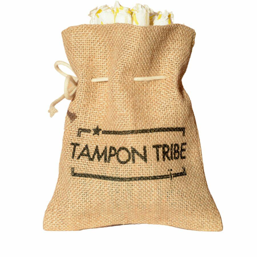 Tampon Tribe Feminine Care Bags - Natural, Brown - 6/Carton - Tampon, Sanitary Napkin, Panty Liner. Picture 3