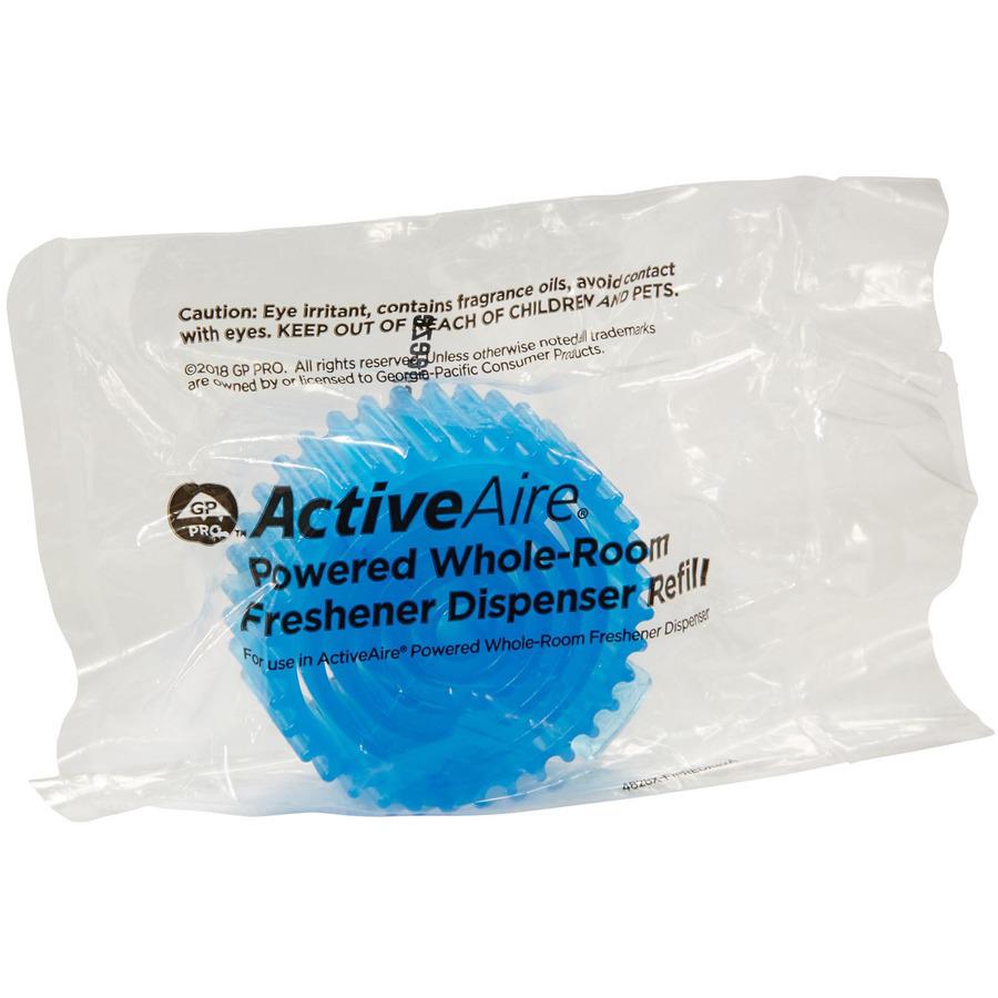 ActiveAire Powered Whole-Room Freshener Dispenser Refills - Coastal Breeze - 30 Day - 12 / Carton - Odor Neutralizer. Picture 12