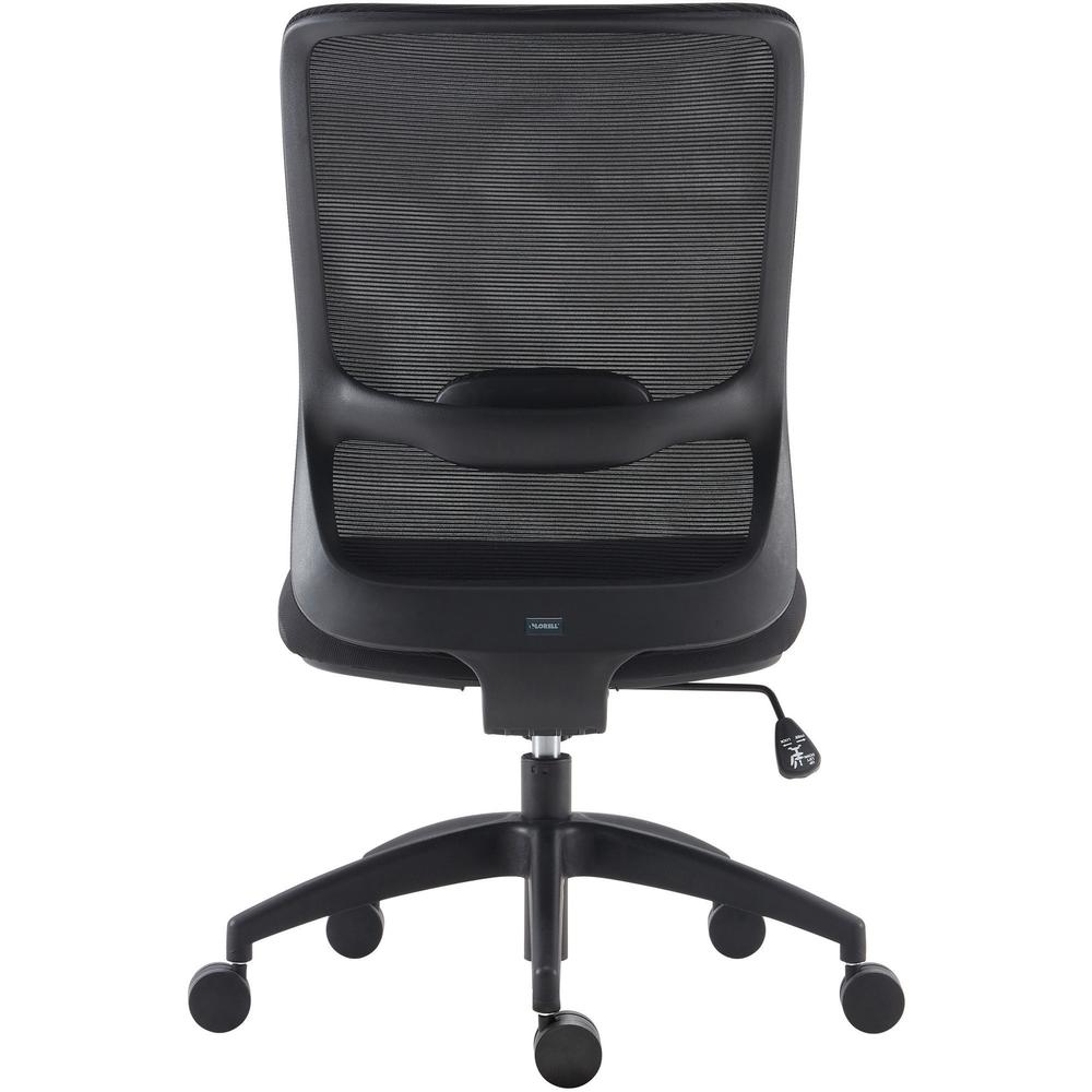 LYS SOHO Collection Staff Chair - Fabric Seat - Black - 1 Each. Picture 8