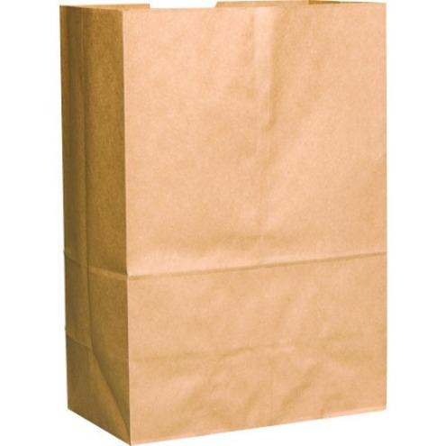DURO Food Bag - Brown - Kraft, Paper - 400/Bundle - Grocery. Picture 4