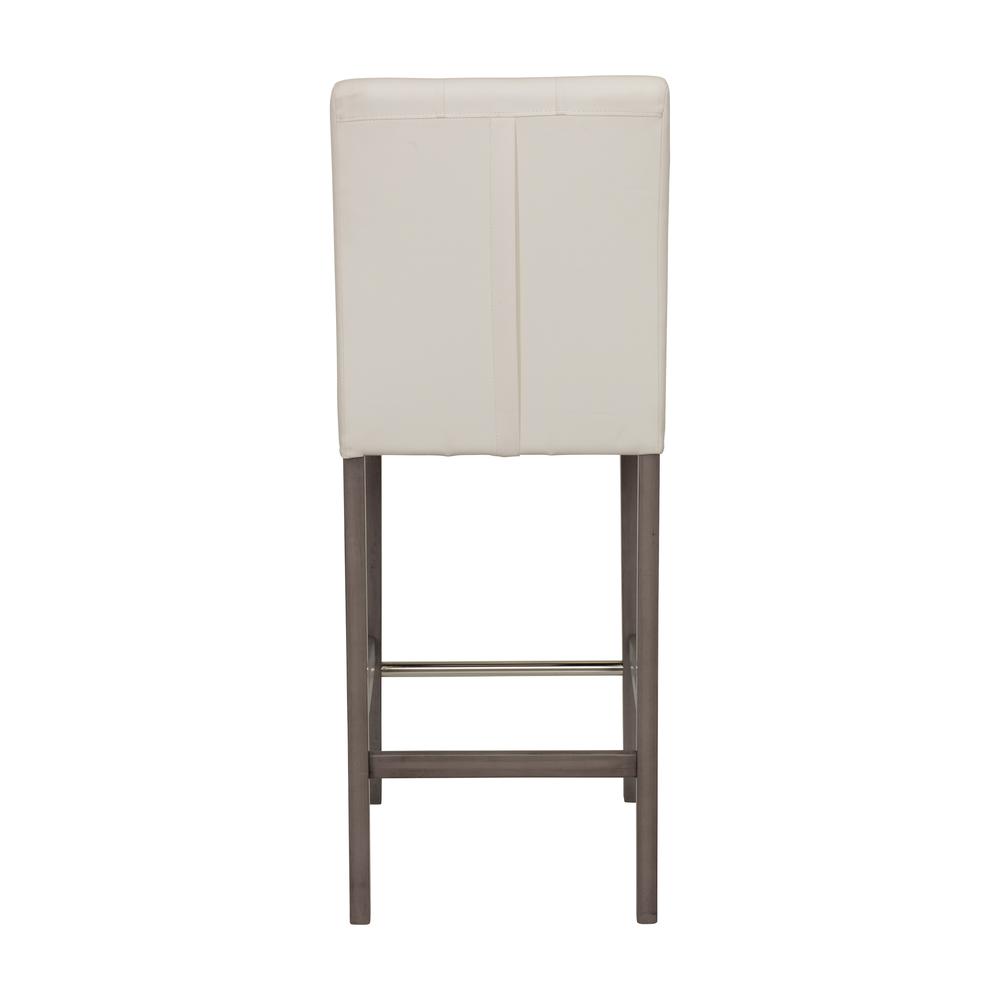 CorLiving Leila PU Bar Height Barstool White. Picture 5