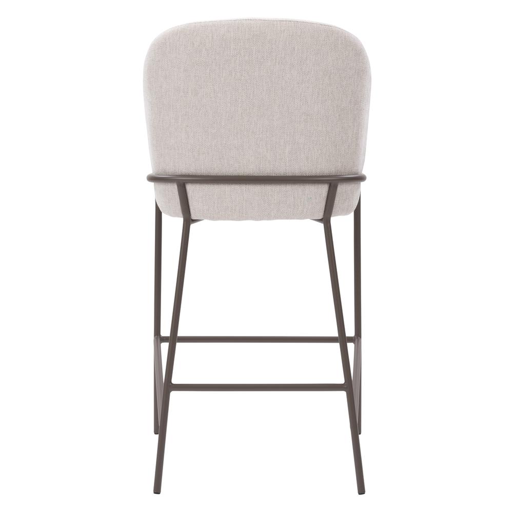 CorLiving Blakeley Counter Height Barstool Light Grey. Picture 5