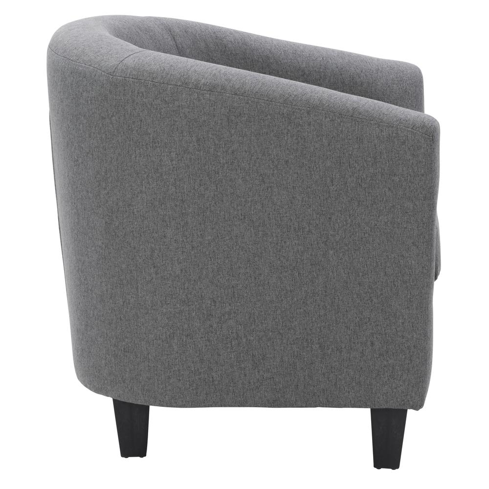 CorLiving Elwood Tub Chair in Grey Grey. Picture 5