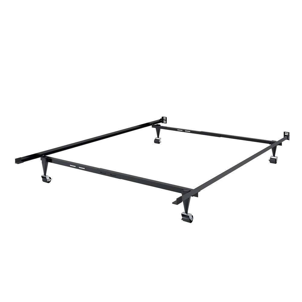 Adjustable Twin/Single or Full/Double Metal Bed Frame. Picture 2