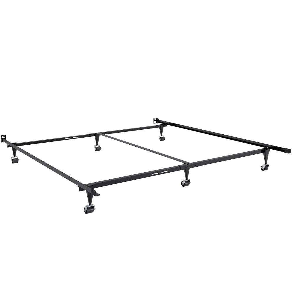 Adjustable Queen or King Metal Bed Frame. Picture 1