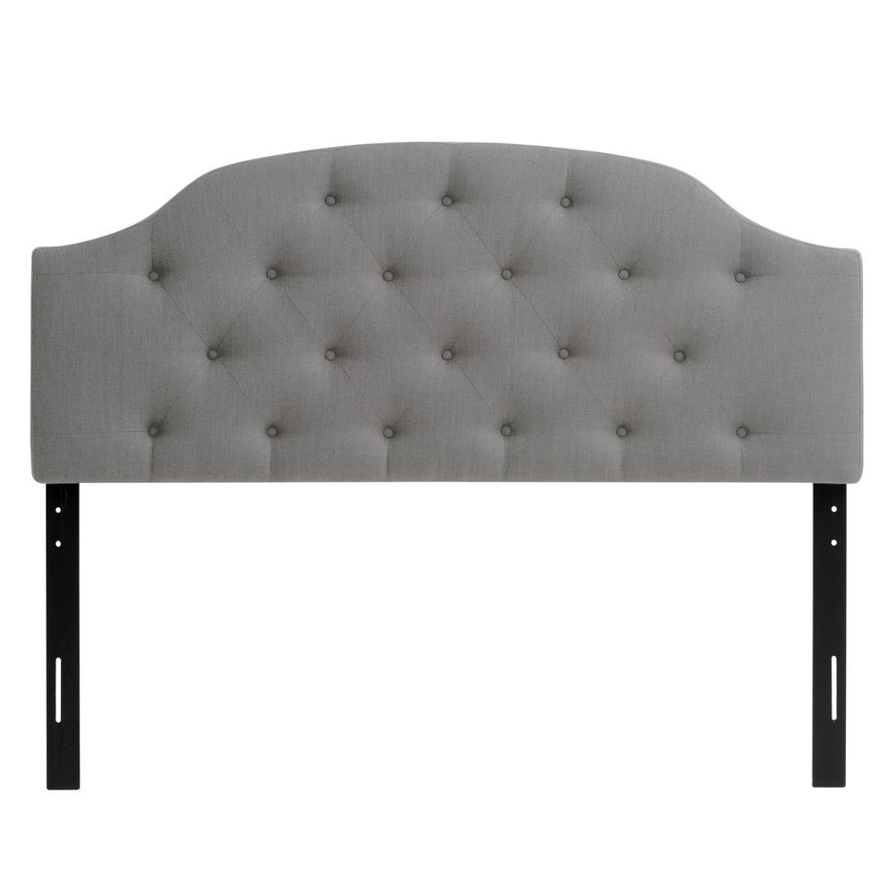 BBT-117-D Calera Tufted Fabric Headboard, Double/Full. Picture 1