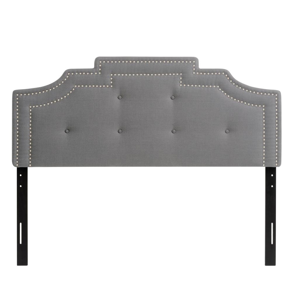 BBT-205-D Aspen Headboard with Nail head Trim, Double/Full. Picture 1