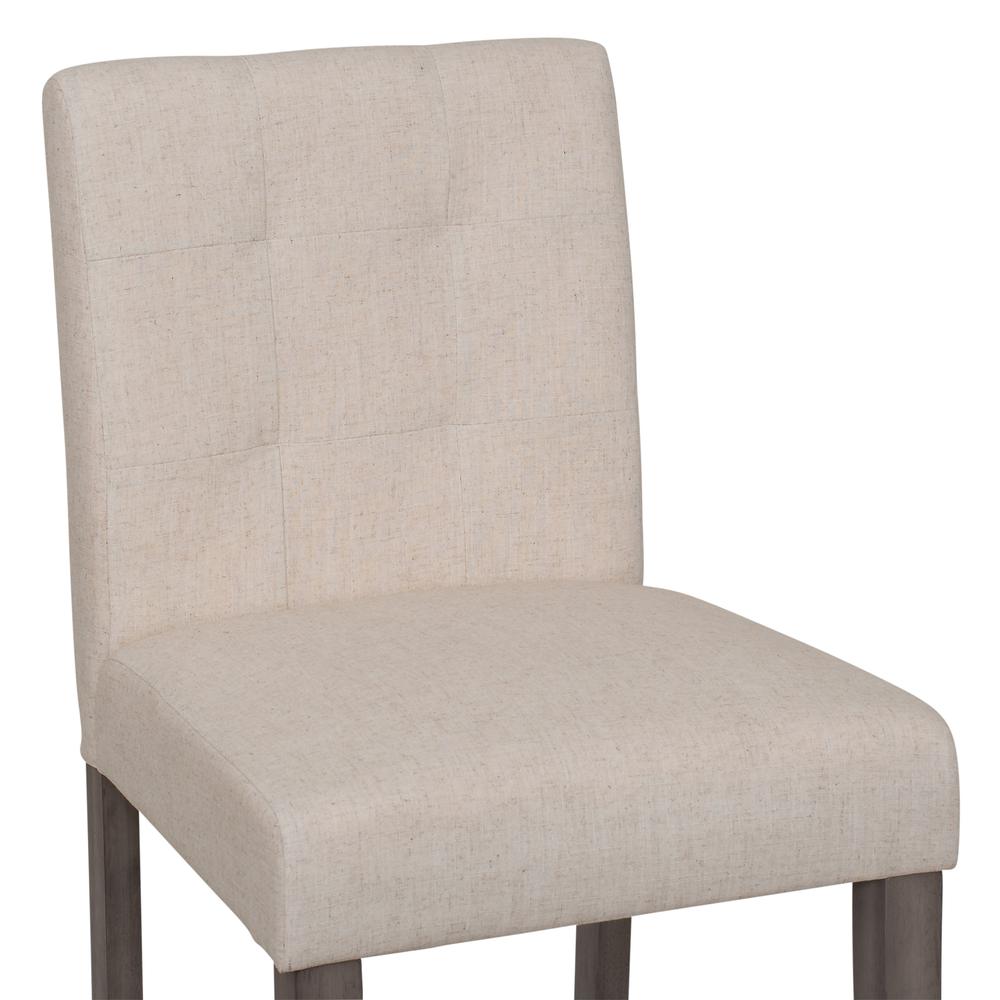 CorLiving Leila Polyester Bar Height Barstool Beige. Picture 9