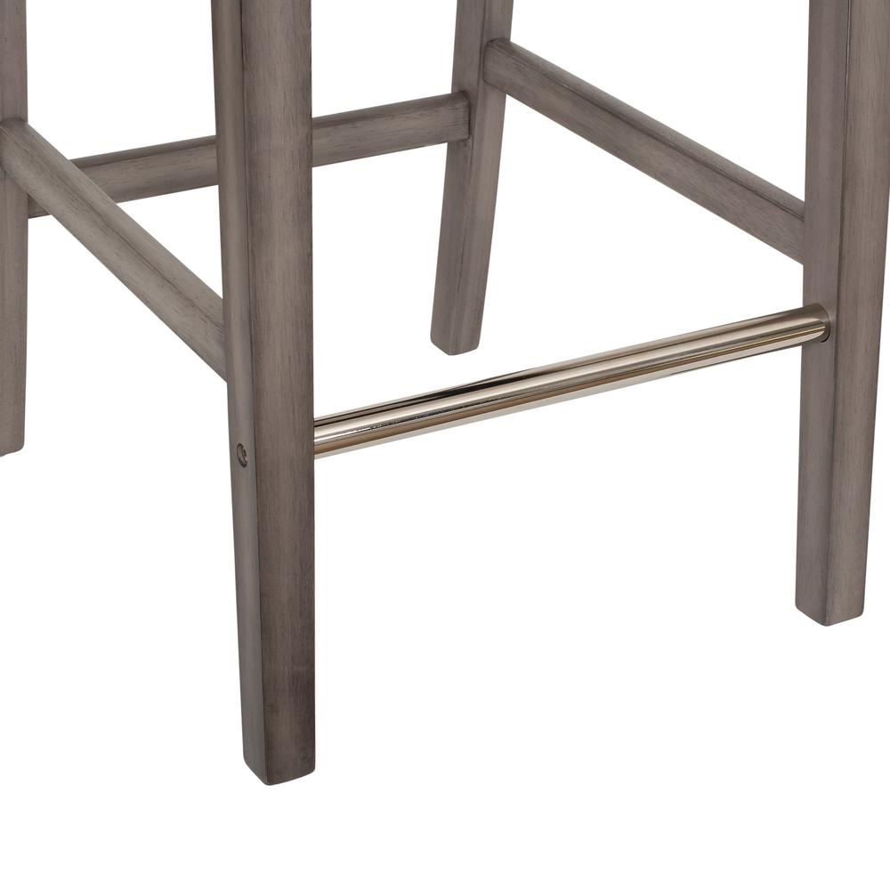 CorLiving Leila Polyester Bar Height Barstool Beige. Picture 10