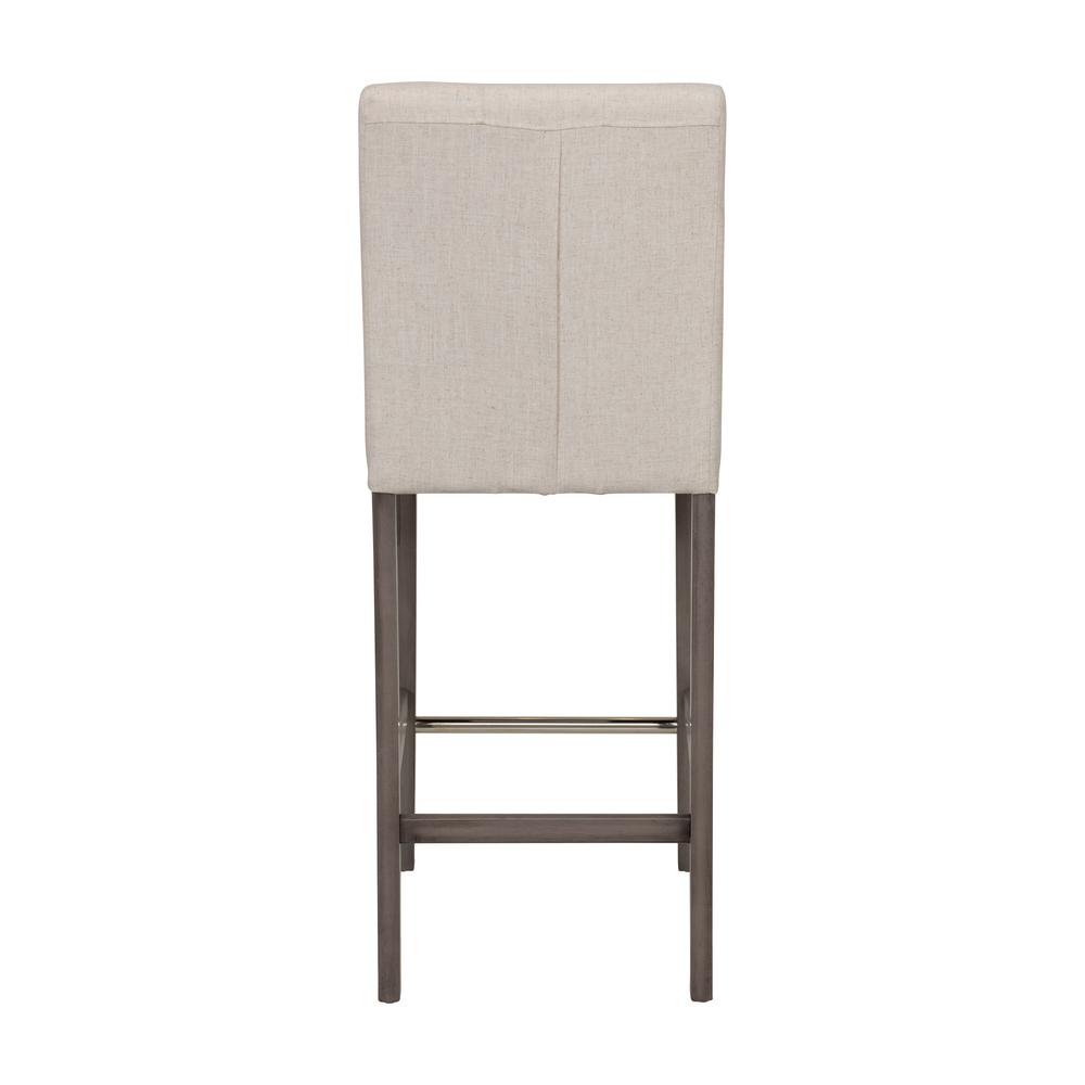 CorLiving Leila Polyester Bar Height Barstool Beige. Picture 4