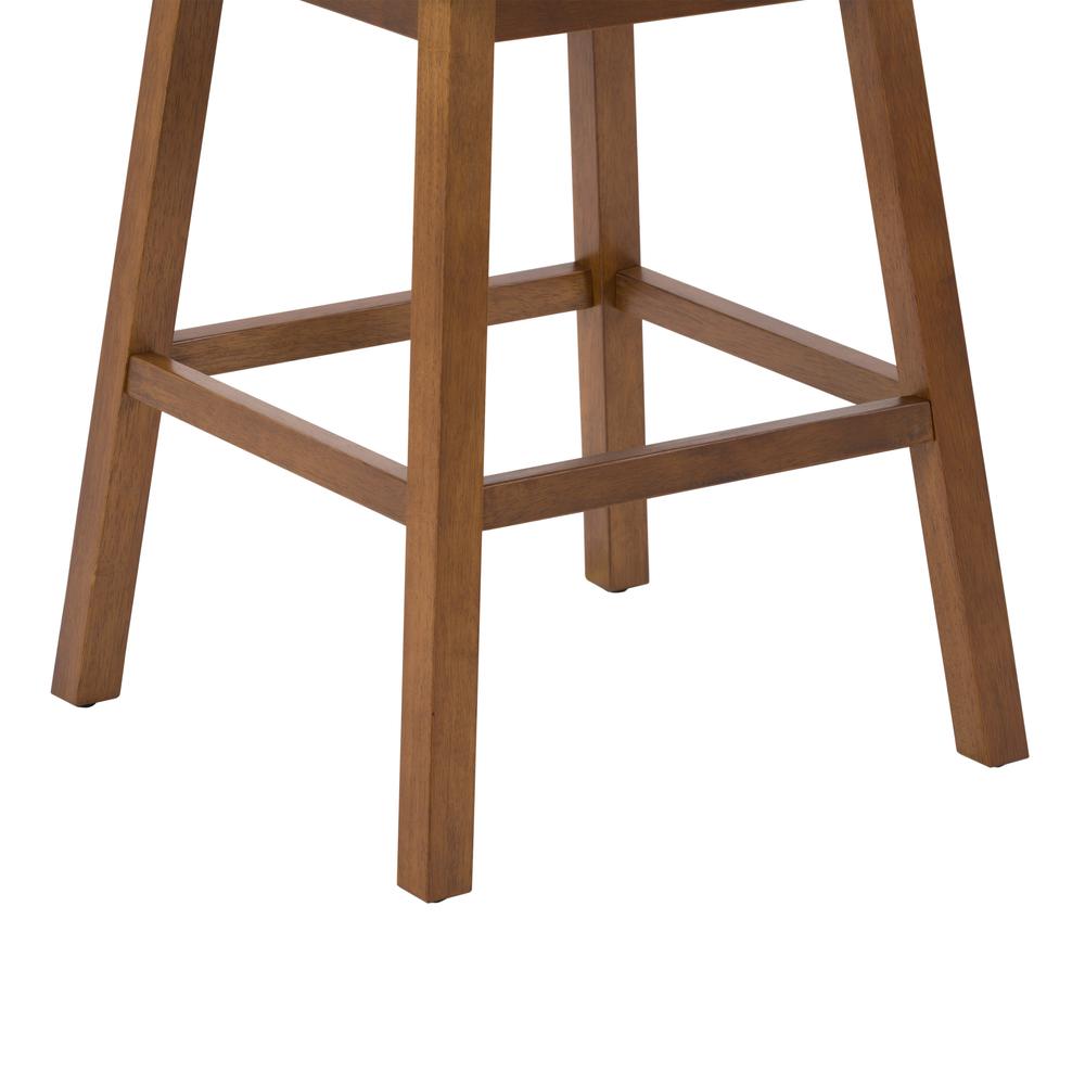 CorLiving Boston Formed Back Fabric Barstool, Beige, Set of 2. Picture 12