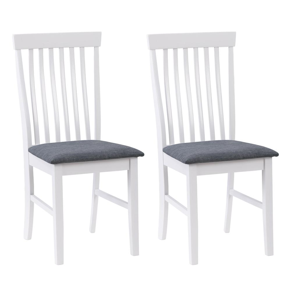 DSW-100-C Glendale Two Toned Dining Chair, Set of 2. Picture 1