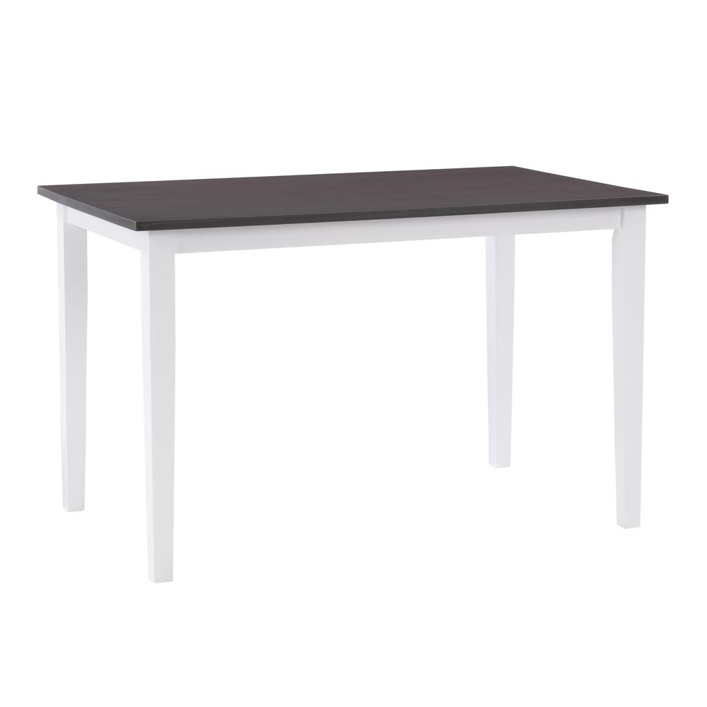 DSW-100-T Michigan Two Tone Dining Table. Picture 2