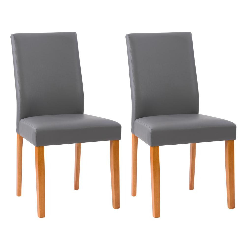 DSW-200-C Alpine Two-Tone Dining Chair, Set of 2. Picture 1