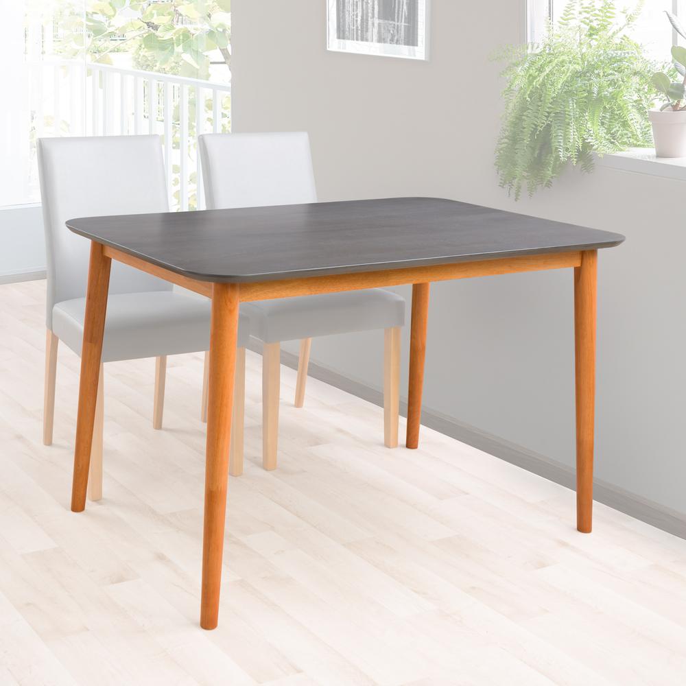 DSW-200-T Alpine Two Tone Dining Table. Picture 4