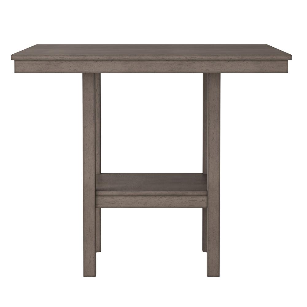 CorLiving Tuscany Washed Grey Counter Height Dining Table. Picture 1