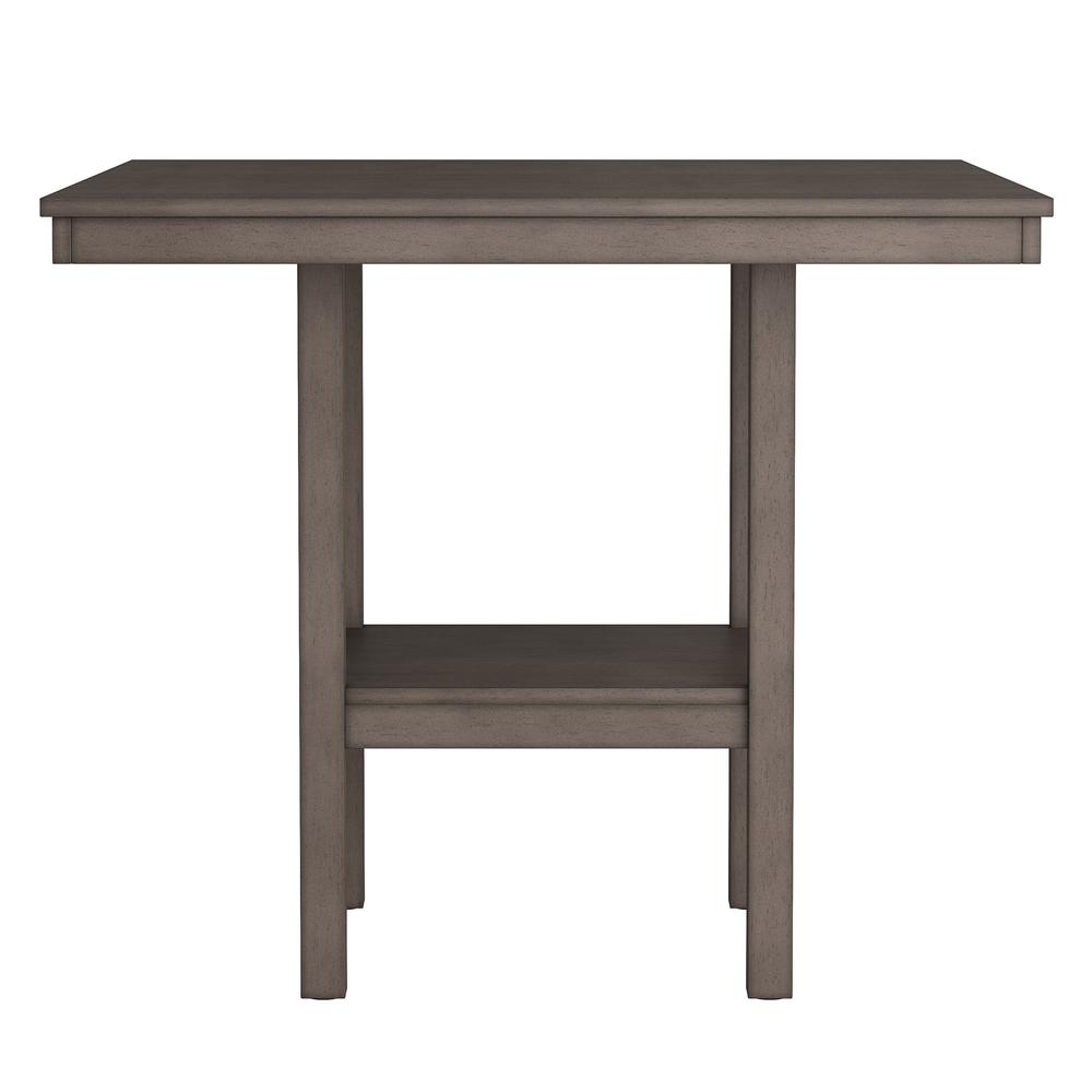 CorLiving Tuscany Washed Grey Counter Height Dining Table. Picture 3