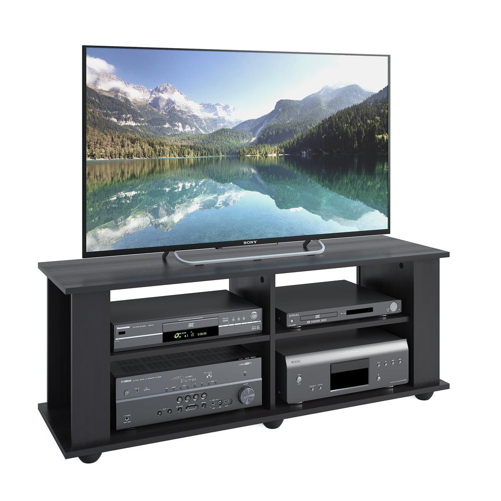 Ravenwood Black TV Stand, for TVs up to 57". Picture 1
