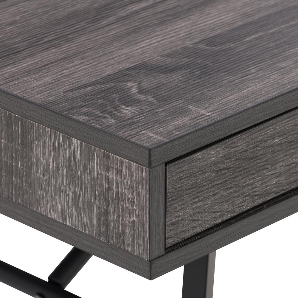 CorLiving Auston Grey Wood Grain Finish Coffee Table. Picture 10