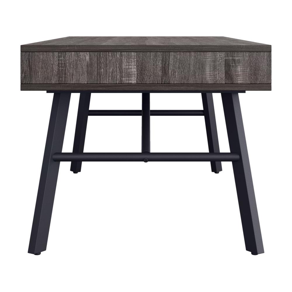 CorLiving Auston Grey Wood Grain Finish Coffee Table. Picture 7
