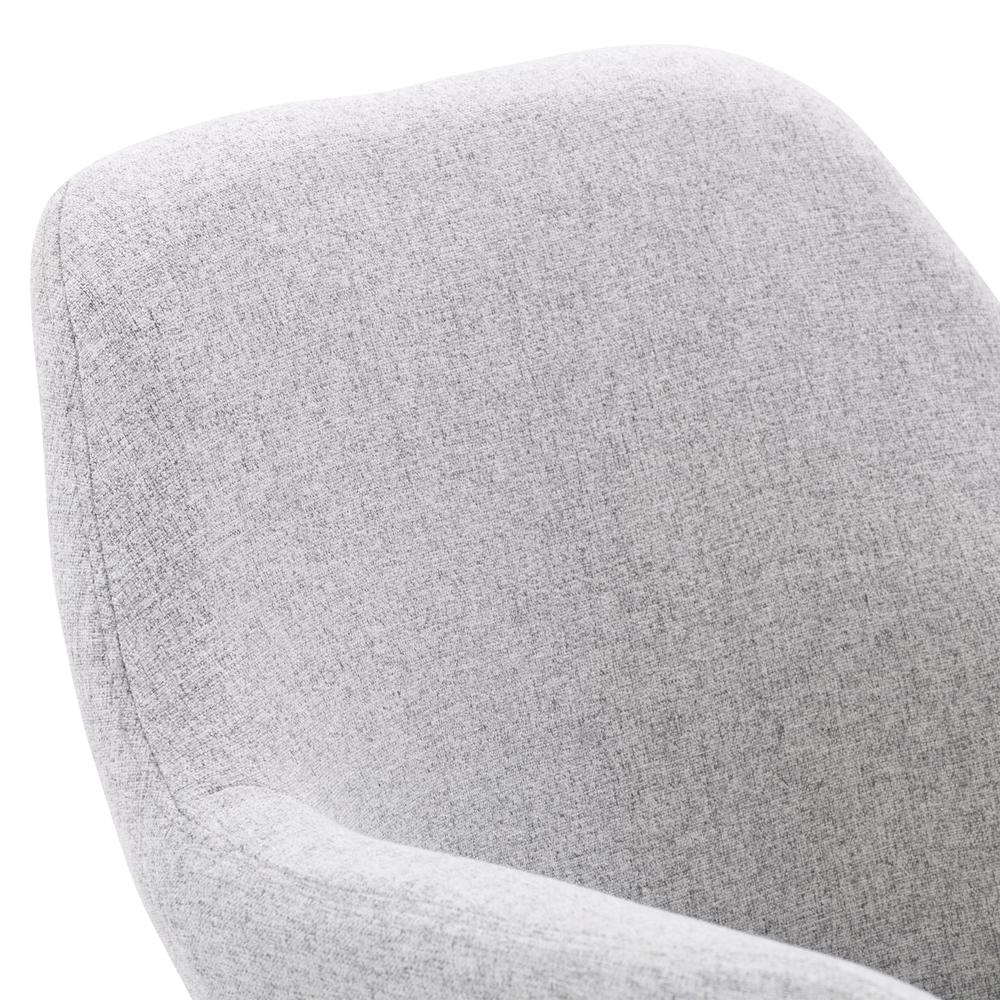 CorLiving Ayla Upholstered Side Chair in Light Grey. Picture 10