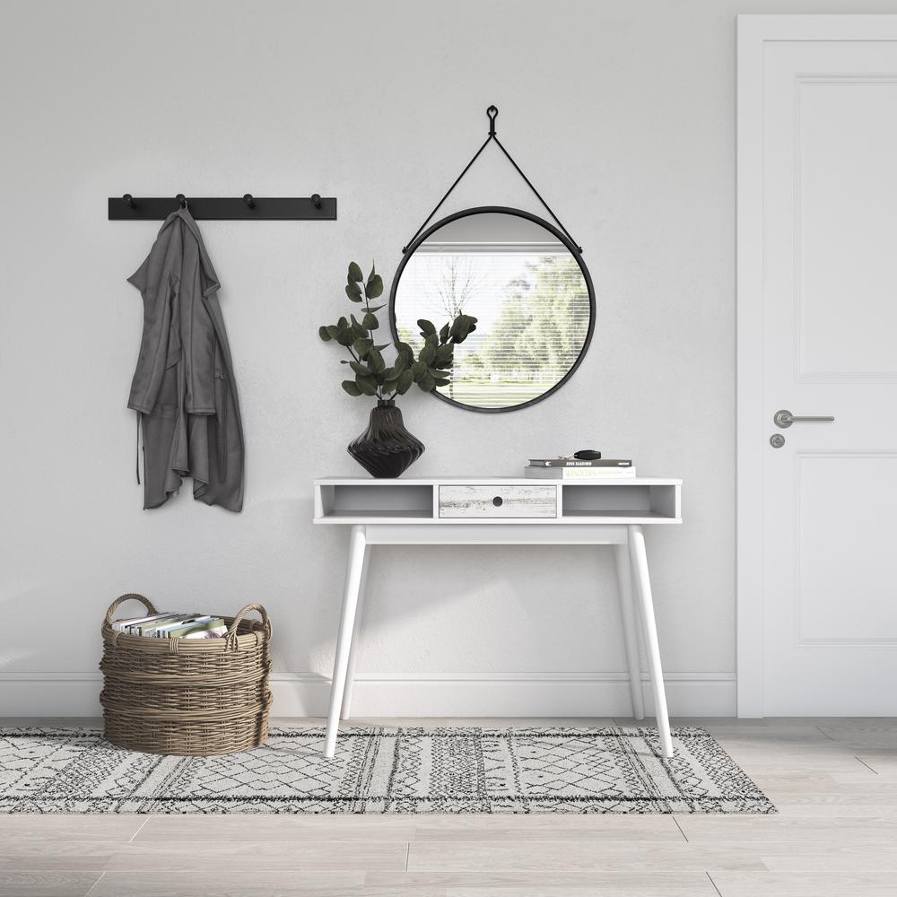 CorLiving Acerra Entryway Table/Desk, White. Picture 2