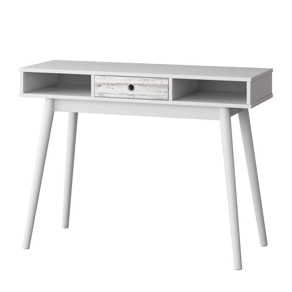 CorLiving Acerra Entryway Table/Desk, White. Picture 5