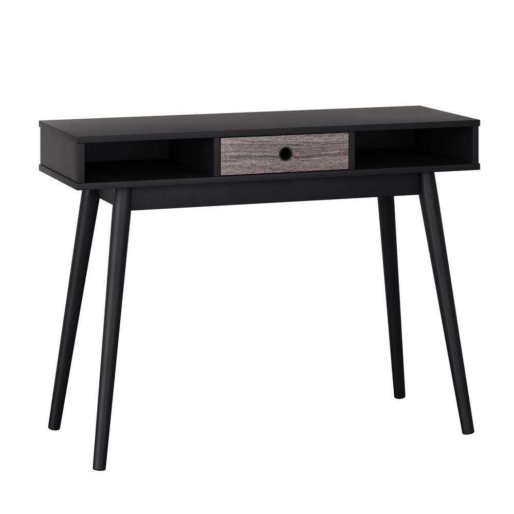 CorLiving Acerra Entryway Table/Desk, Black. Picture 4