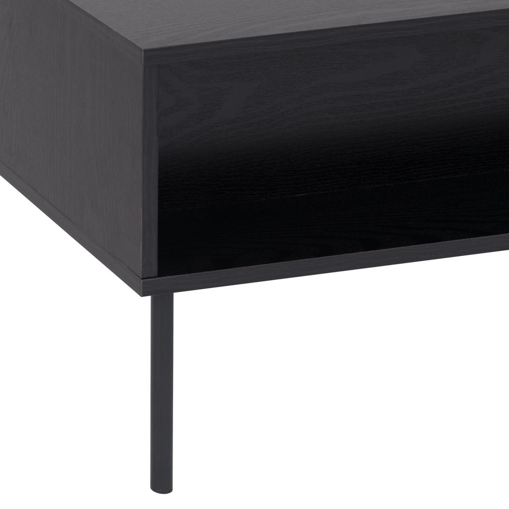 Lysander Black Fluted Coffee Table. Picture 8