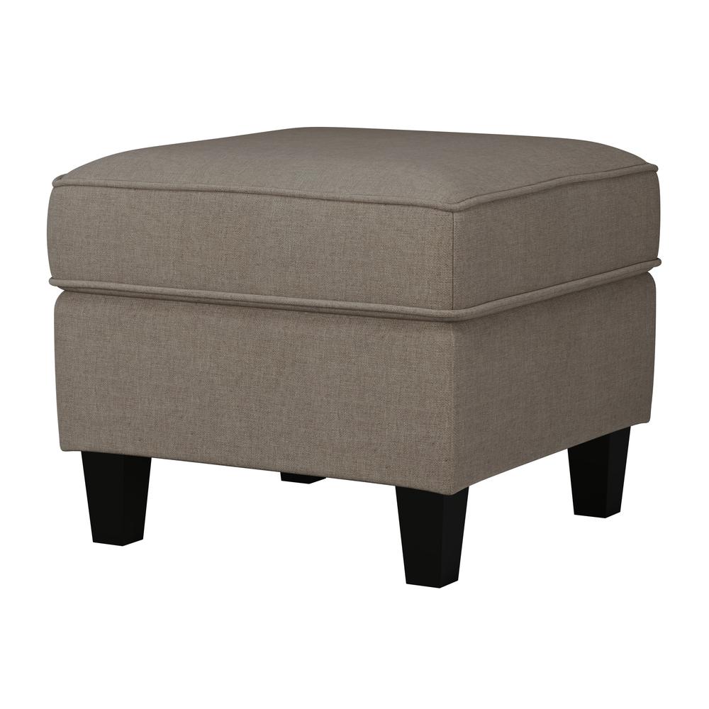 CorLiving Georgia Polyester Ottoman. Picture 2